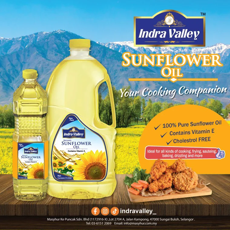 Indra Valley Sunflower Oil